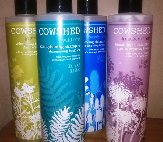 Cowshed shampoos